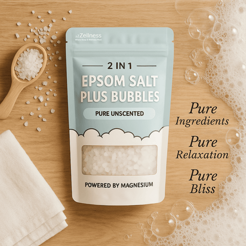 Epsom Salts + Bubbles
