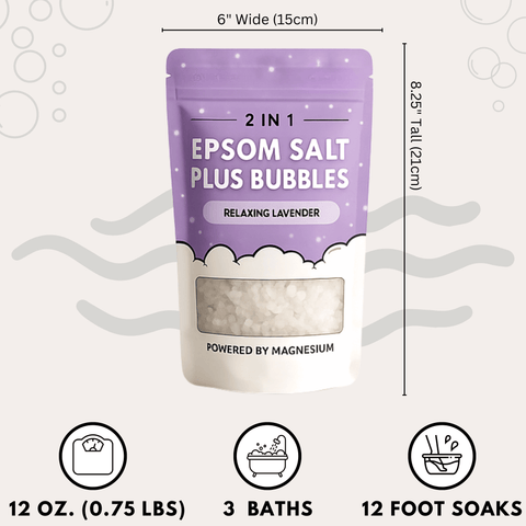 Epsom Salts + Bubbles
