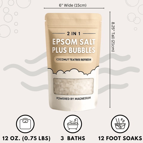 Epsom Salts + Bubbles