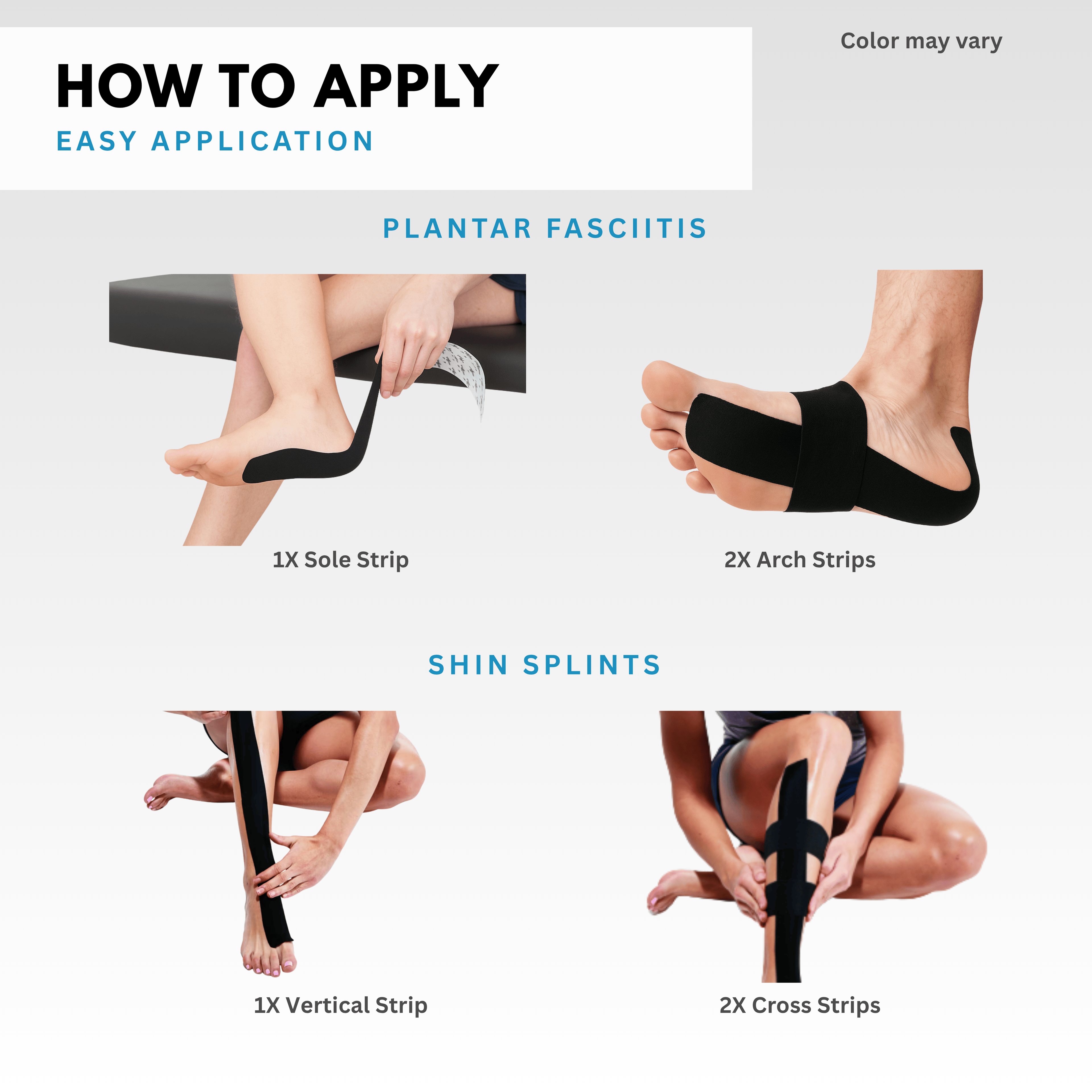 Runner's Relief Tape - Plantar Fasciitis+