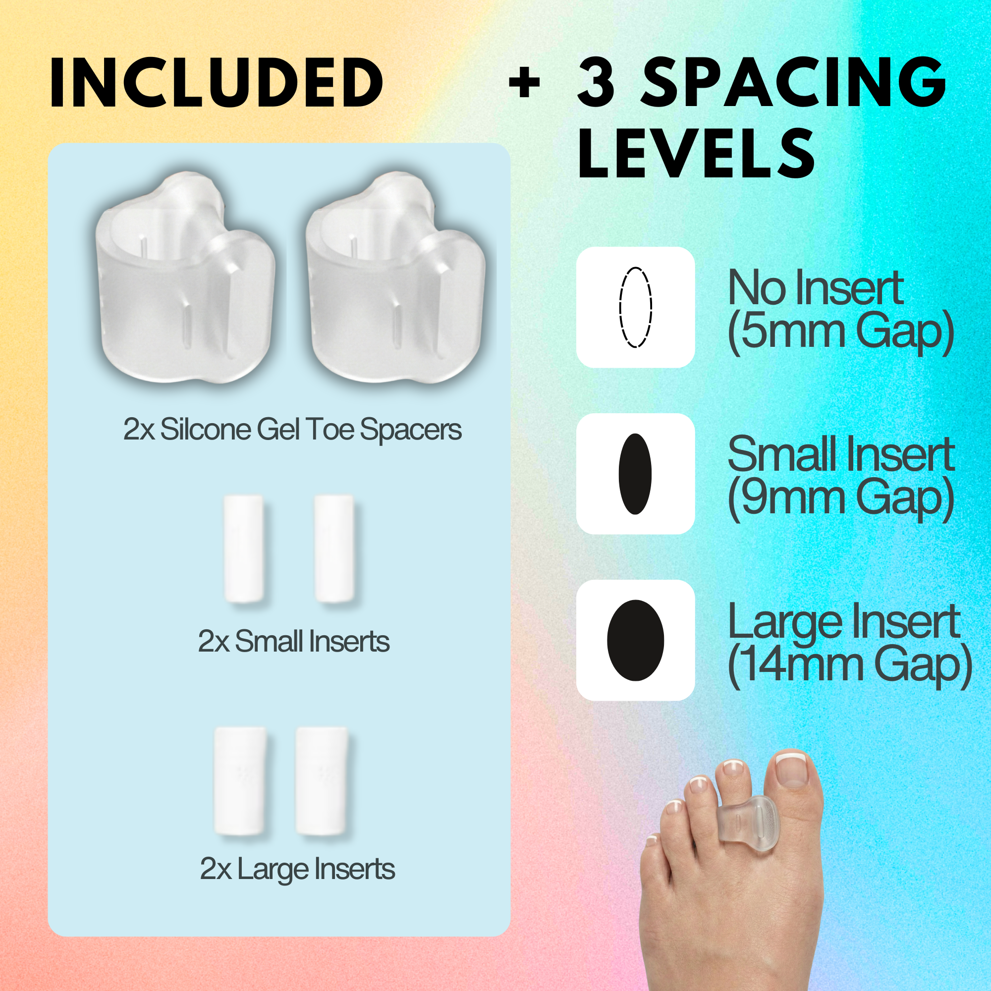 Adjustable Gel Toe Spacer