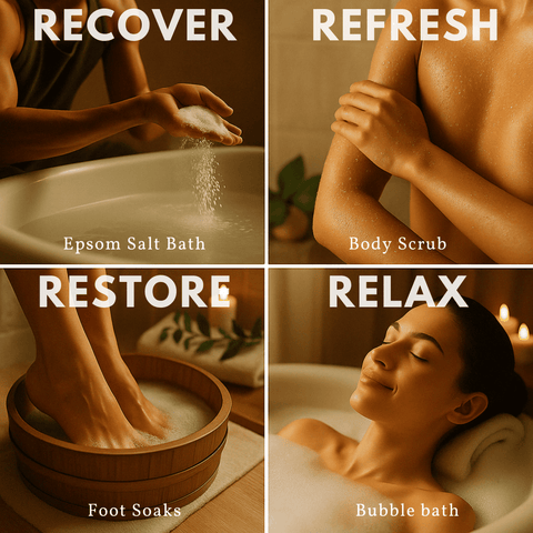 Epsom Salts + Bubbles