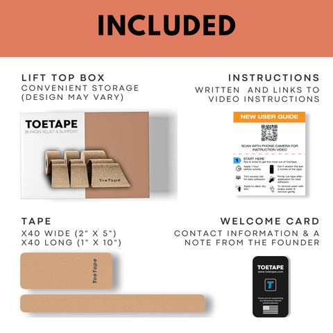 Bunion Relief Tape