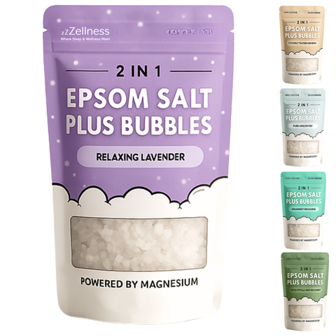 zzZellness - Epsom Salts + Bubble Bath Soak