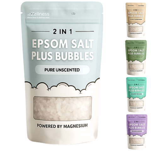 zzZellness - Epsom Salts + Bubble Bath Soak