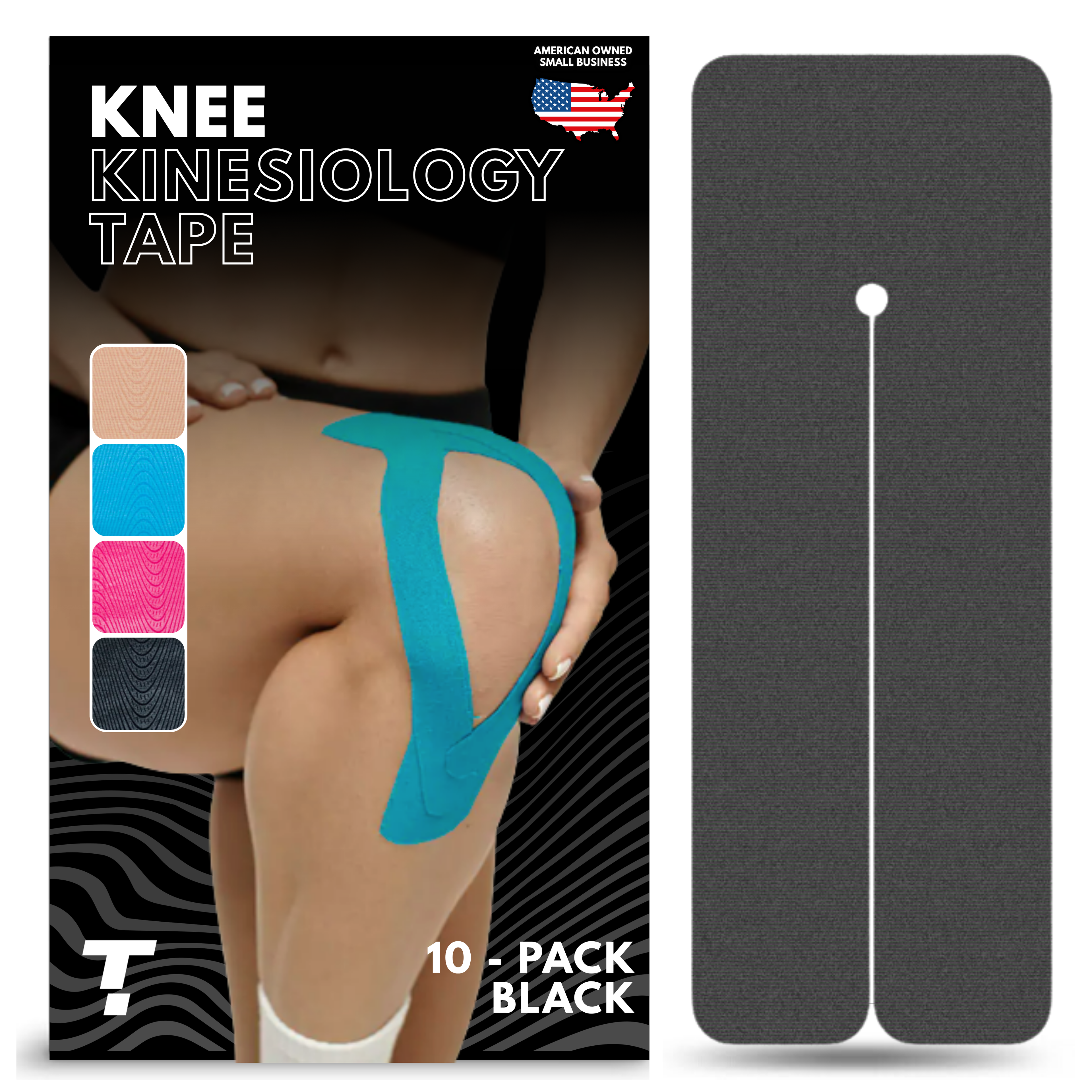 knee kinesiology tape