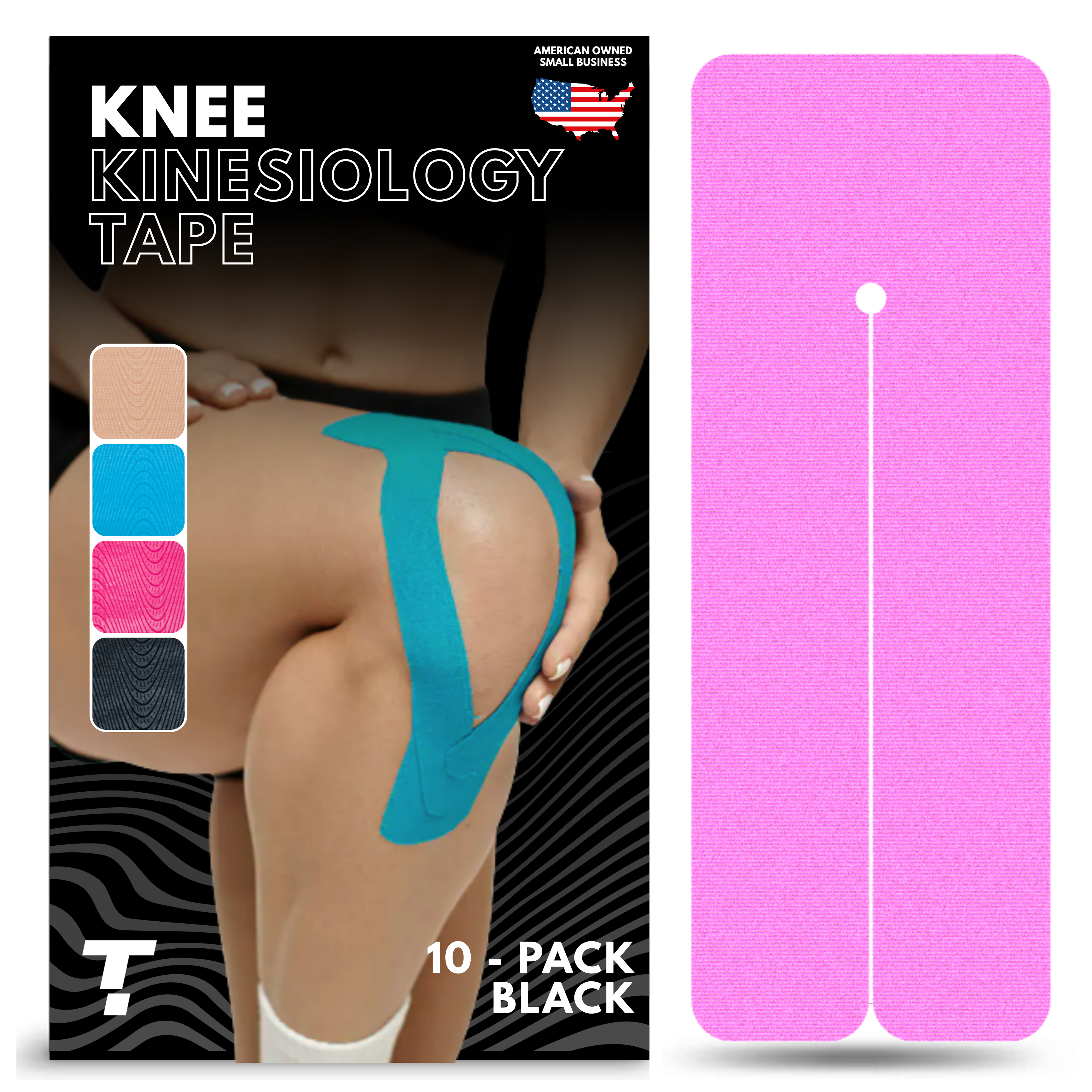 knee kinesiology tape