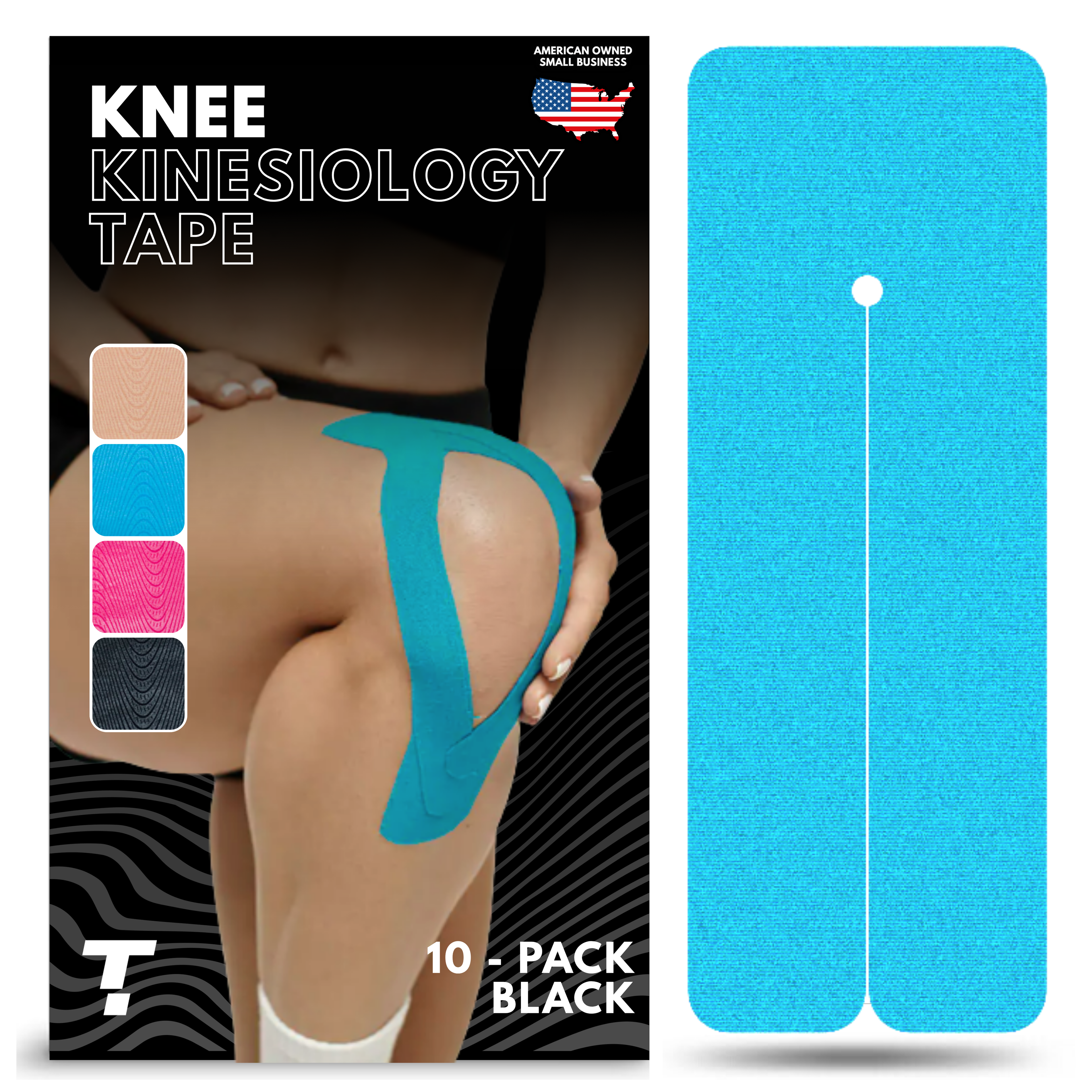 knee kinesiology tape