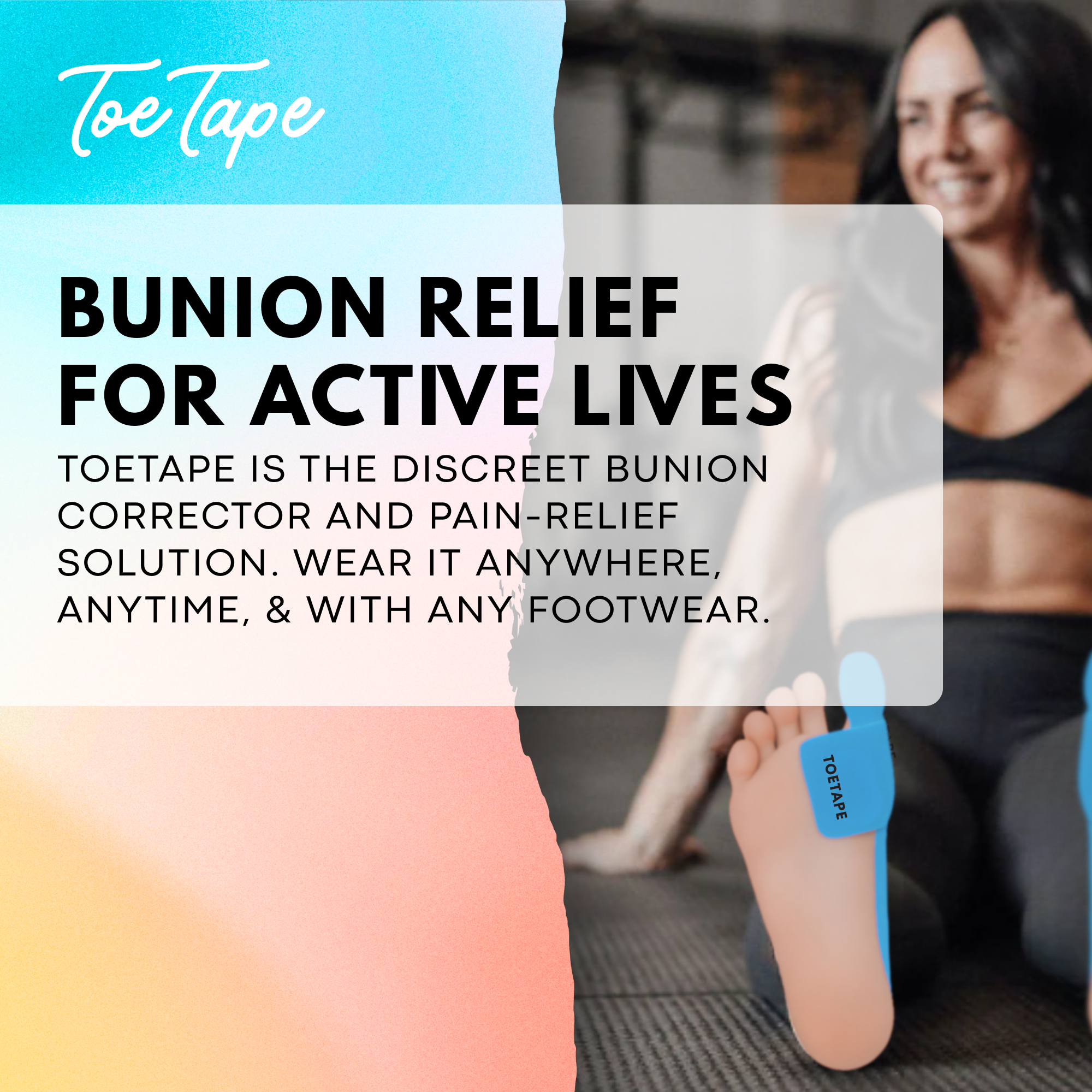 Bunion Corrector Kinesiology Tape