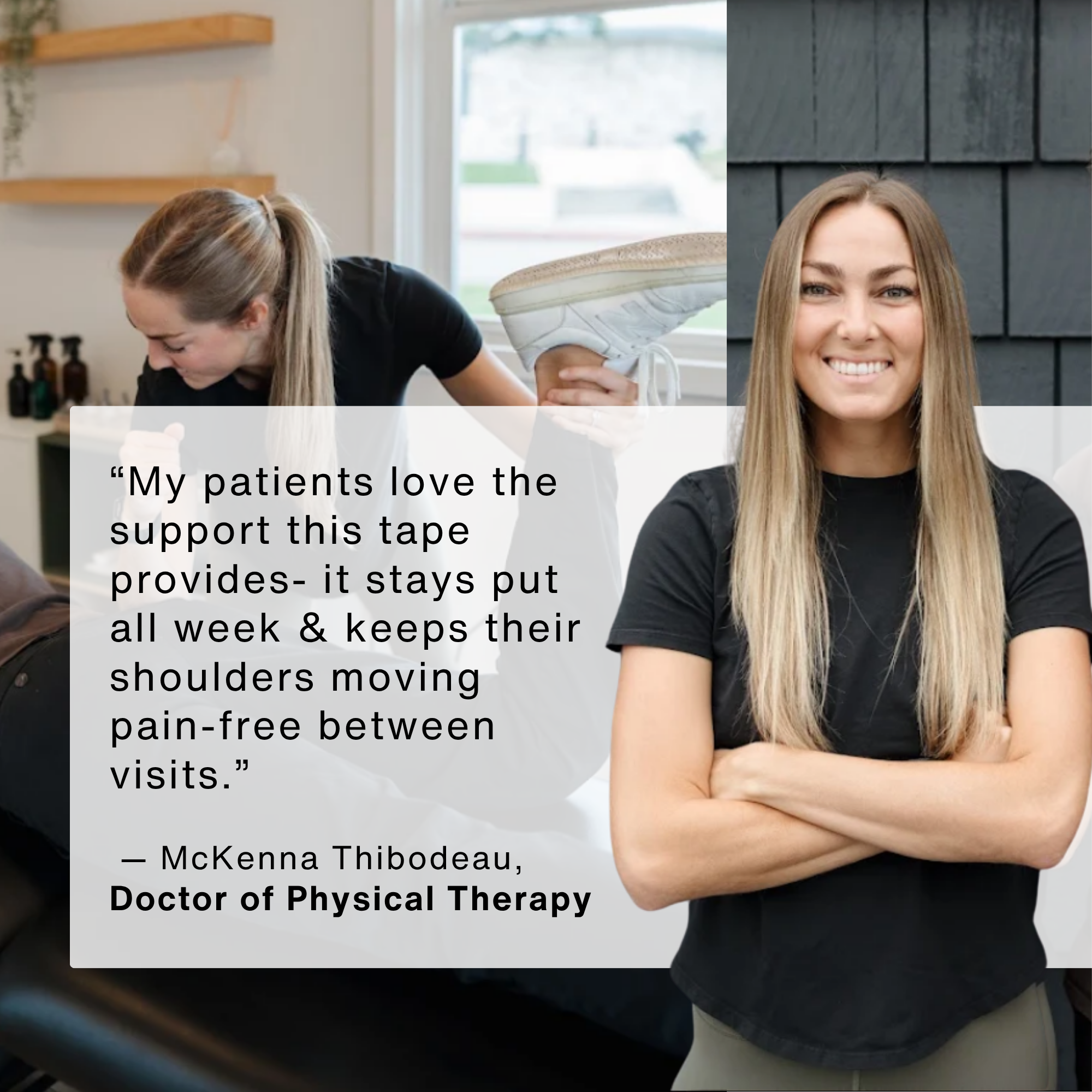 Shoulder Kinesiology Tape