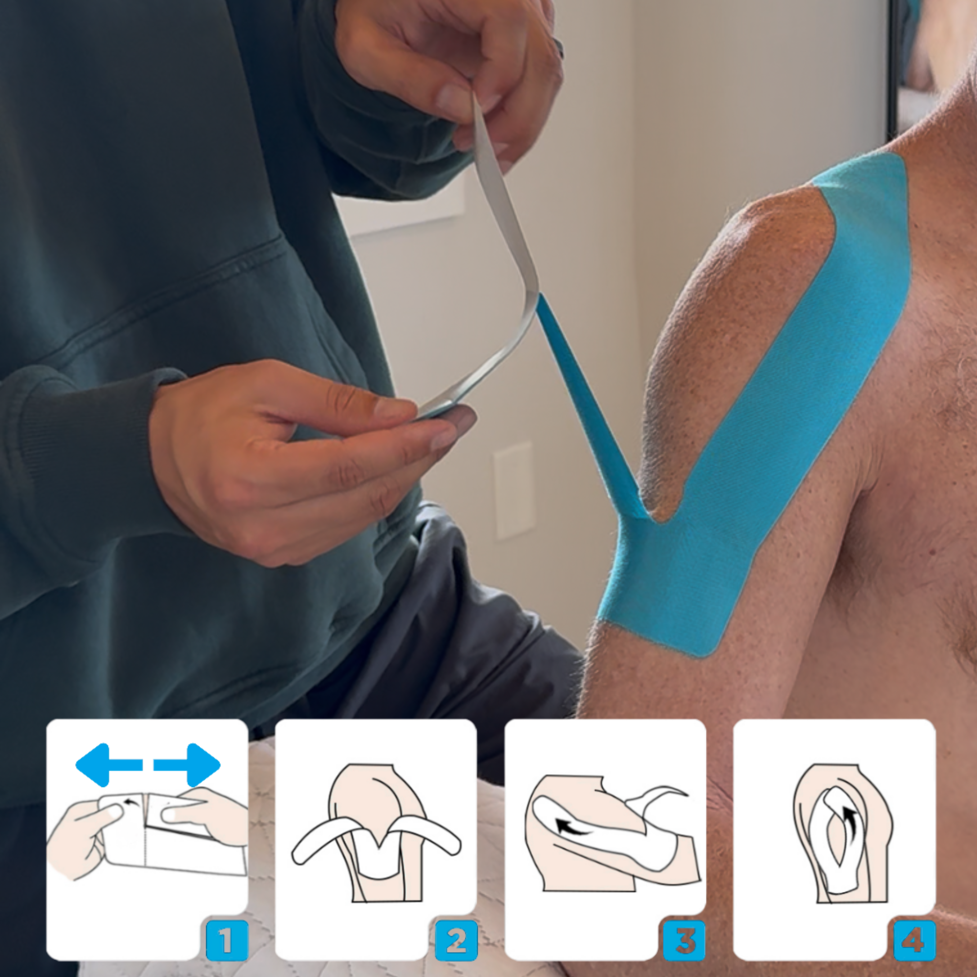 Shoulder Kinesiology Tape