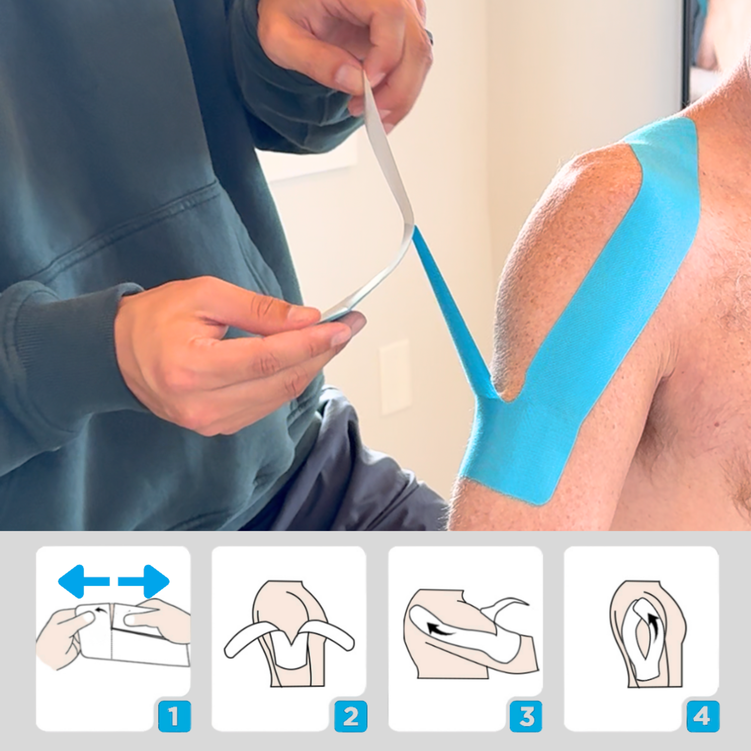 shoulder kinesiology tape