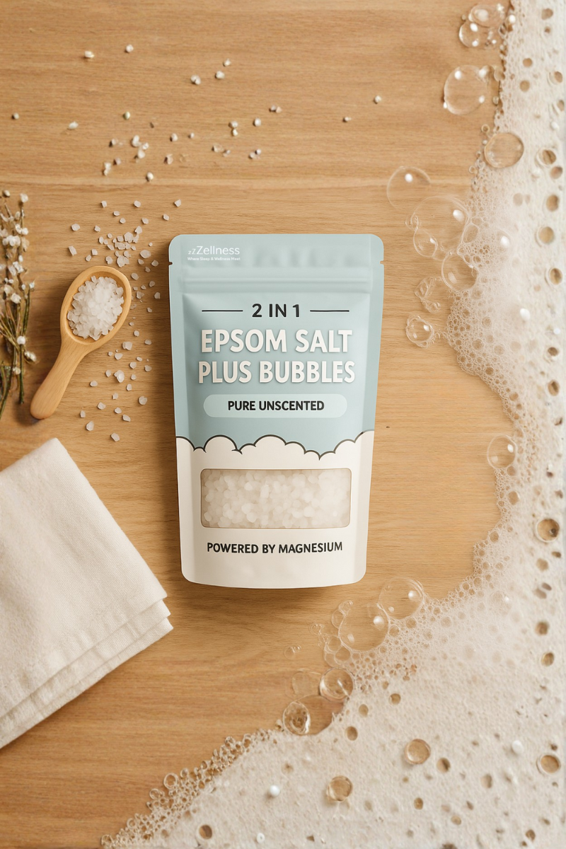 Free Gift (+$1 Shipping): Unscented Epsom Salts + Bubbles