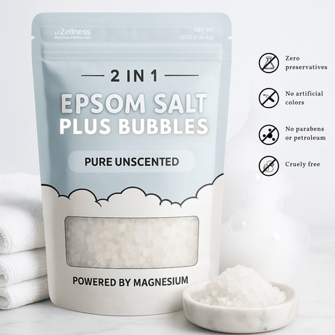 Epsom Salts + Bubbles