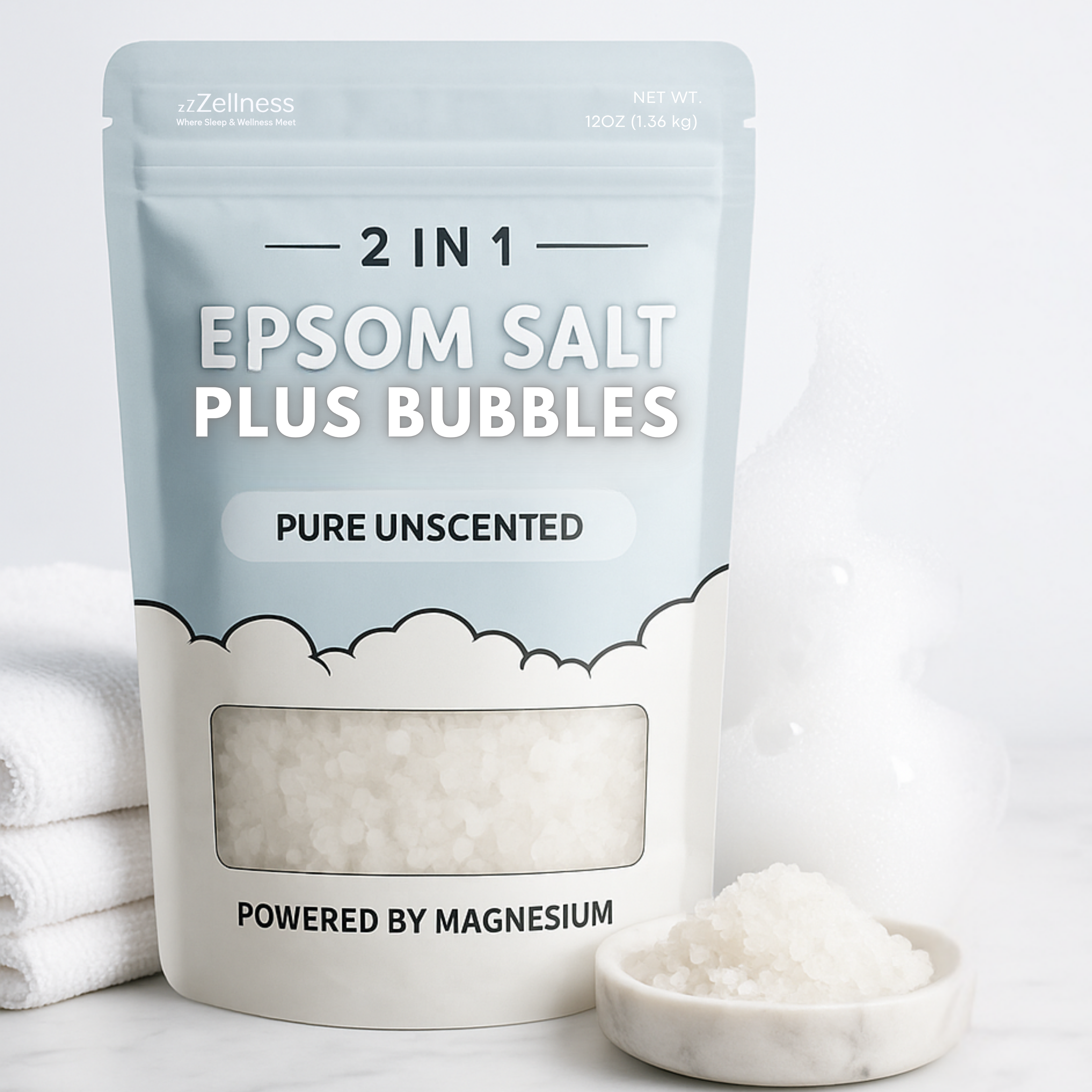 Epsom Salts + Bubbles - Gift